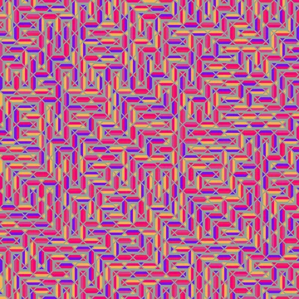 Color Rhombus Tile Tessellation Pattern Illustration — ストックベクタ