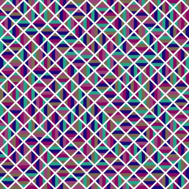 Color Rhombus tile tessellation pattern illustration