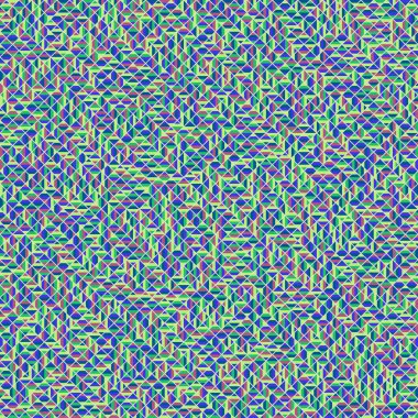 Color Rhombus tile tessellation pattern illustration