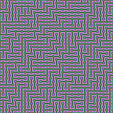 Color Rhombus tile tessellation pattern illustration