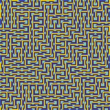 Color Rhombus tile tessellation pattern illustration