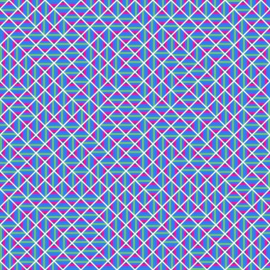 Color Rhombus tile tessellation pattern illustration