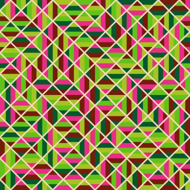 Color Rhombus tile tessellation pattern illustration