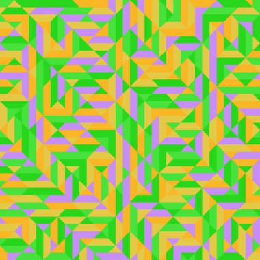 Color Rhombus tile tessellation pattern illustration