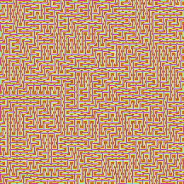 Color Rhombus tile tessellation pattern illustration