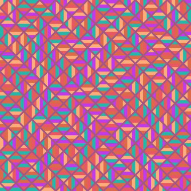Color Rhombus tile tessellation pattern illustration