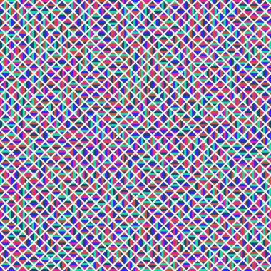 Color Rhombus tile tessellation pattern illustration