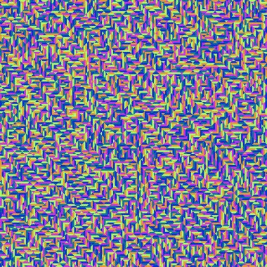 Color Rhombus tile tessellation pattern illustration