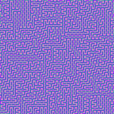 Color Rhombus tile tessellation pattern illustration