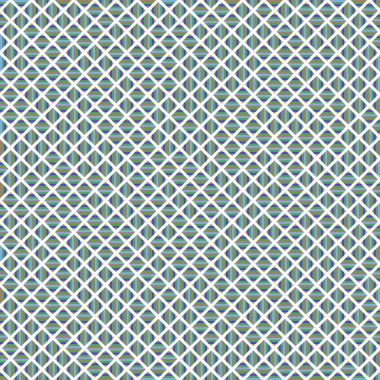 Color Rhombus tile tessellation pattern illustration