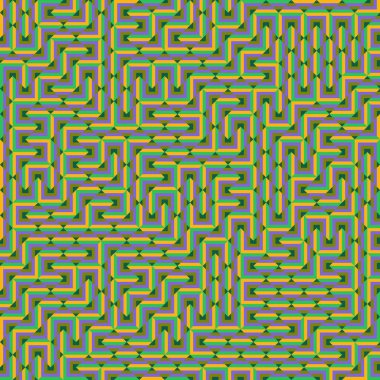 Color Rhombus tile tessellation pattern illustration