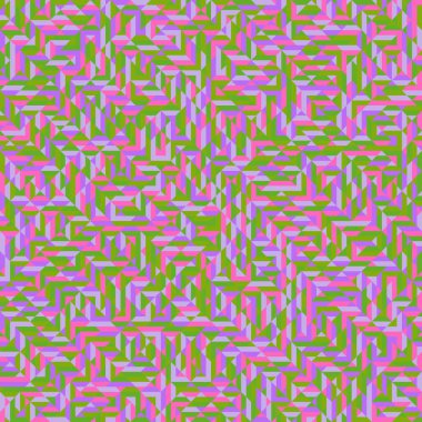 Color Rhombus tile tessellation pattern illustration
