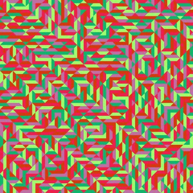 Color Rhombus tile tessellation pattern illustration