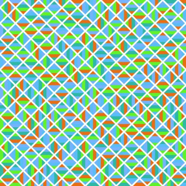 Color Rhombus tile tessellation pattern illustration
