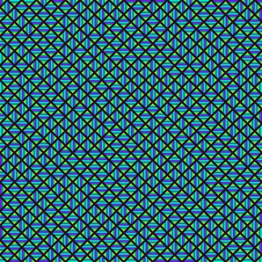 Color Rhombus tile tessellation pattern illustration