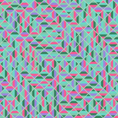 Color Rhombus tile tessellation pattern illustration
