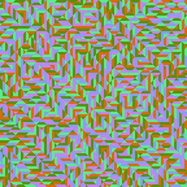 Color Rhombus tile tessellation pattern illustration