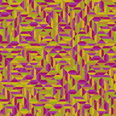 Color Rhombus tile tessellation pattern illustration