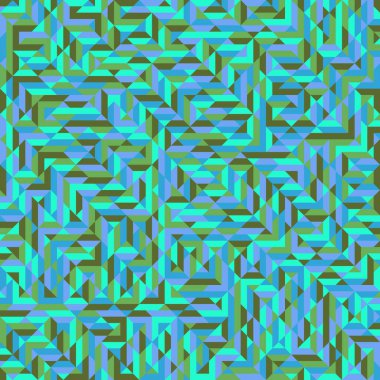 Color Rhombus tile tessellation pattern illustration