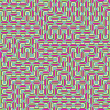 Color Rhombus tile tessellation pattern illustration