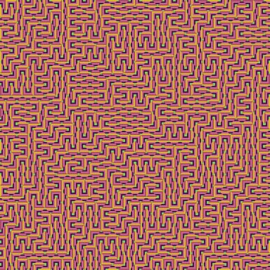 Color Rhombus tile tessellation pattern illustration