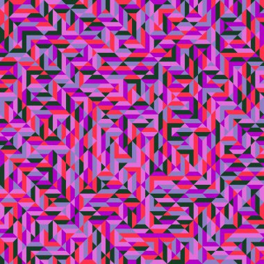 Color Rhombus tile tessellation pattern illustration