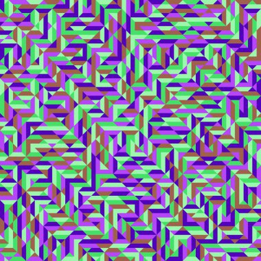 Color Rhombus tile tessellation pattern illustration