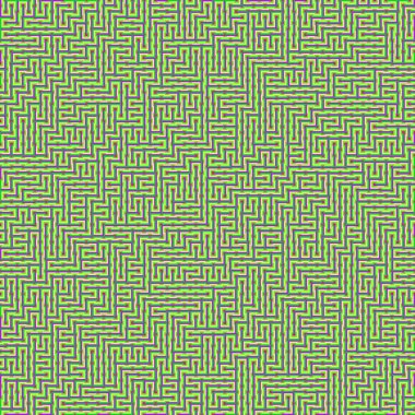 Color Rhombus tile tessellation pattern illustration