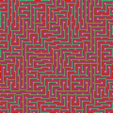 Color Rhombus tile tessellation pattern illustration