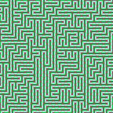 Color Rhombus tile tessellation pattern illustration