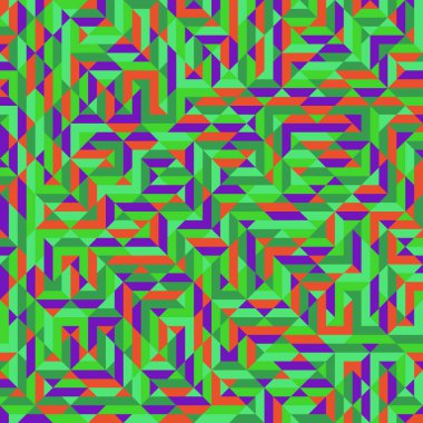 Color Rhombus tile tessellation pattern illustration