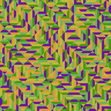 Color Rhombus tile tessellation pattern illustration