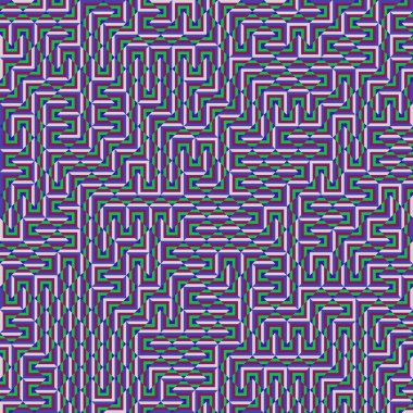 Color Rhombus tile tessellation pattern illustration