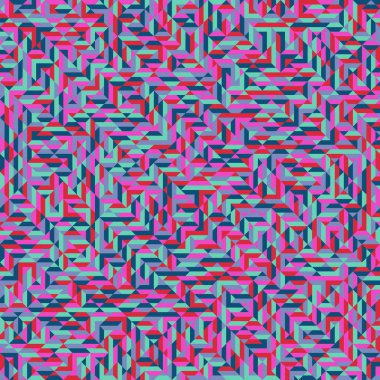 Color Rhombus tile tessellation pattern illustration