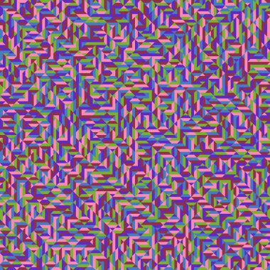 Color Rhombus tile tessellation pattern illustration