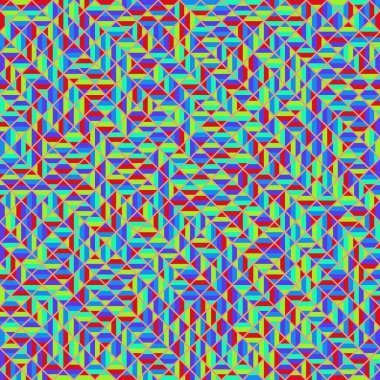 Color Rhombus tile tessellation pattern illustration