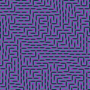 Color Rhombus tile tessellation pattern illustration