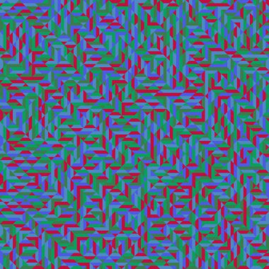 Color Rhombus tile tessellation pattern illustration