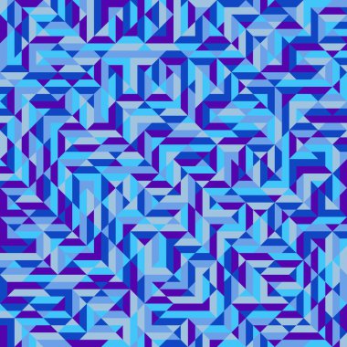 Color Rhombus tile tessellation pattern illustration