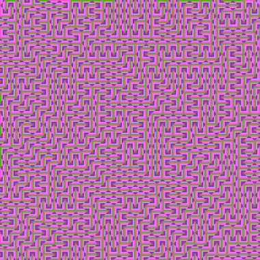 Color Rhombus tile tessellation pattern illustration