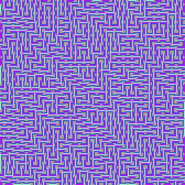 Color Rhombus tile tessellation pattern illustration