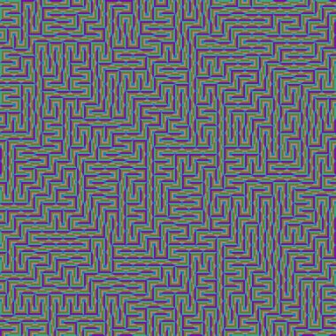 Color Rhombus tile tessellation pattern illustration