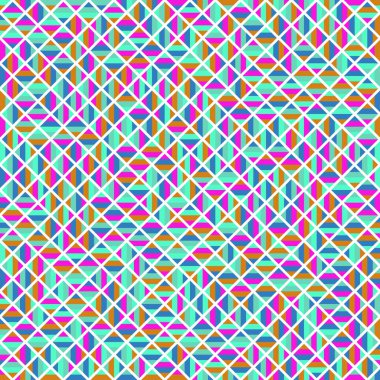 Color Rhombus tile tessellation pattern illustration