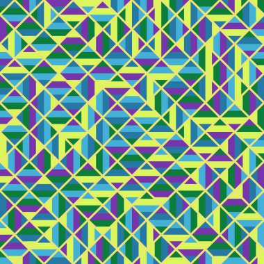 Color Rhombus tile tessellation pattern illustration