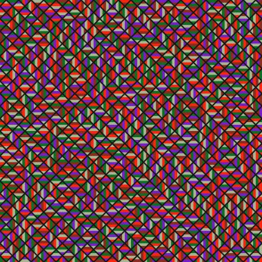 Color Rhombus tile tessellation pattern illustration