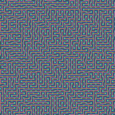 Color Rhombus tile tessellation pattern illustration