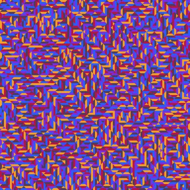 Color Rhombus tile tessellation pattern illustration