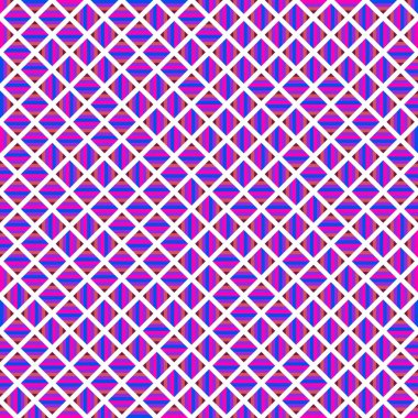 Color Rhombus tile tessellation pattern illustration