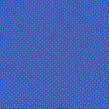 Color Rhombus tile tessellation pattern illustration