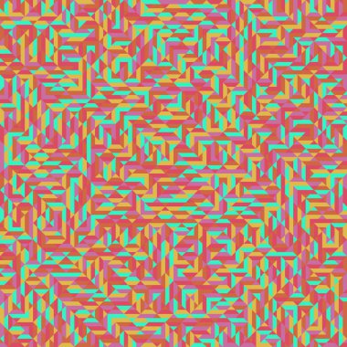 Color Rhombus tile tessellation pattern illustration